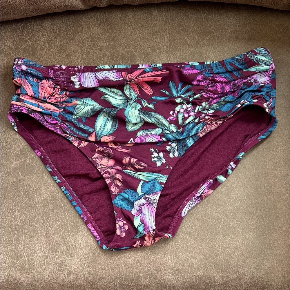 Tommy Bahama Floral Coastal high waist Bikini Bottom - Small - New